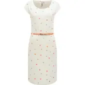 Ragwear Sommarklänning 'Lilithe Youmodo' elfenben / ljusgrön / mörkorange / rosa