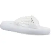 Rocket dog Spotlight Atom Textila Kvinnors Vita Flip Flops