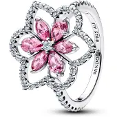 Pandora Timeless dubbel blomring i silver 194577C01-54