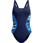 Speedo Hyperboom Print Medalist Baddräkt