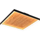 TRIO Lighting Taklampa Kalea, dimbar, Ljust trä, Vardagsrum / matsal, Trä, Taklampa