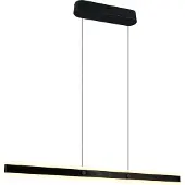 TRIO Lighting Pendellampa Arcola, dimbar, Svart, Vardagsrum / matsal, Metall, Modern