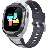 Mibro Kids P6 - Smart klocka med rem - handledsstorlek: upp till 248,5 mm - display 1.4 - 128 MB - Bluetooth, Wi-Fi, LTE - 4G - 2 Megapixel kamera - grå
