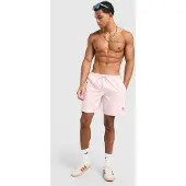 Adidas Originals 3-Stripes 8" Swim Shorts, rosa