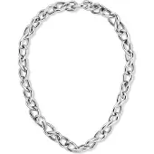 Calvin Klein Sculptured Drops Chain Link Necklace