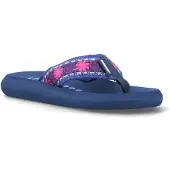 Rocket dog Spotlight Marlow Textil Kvinnors Lila/Multifärgade Flip Flops