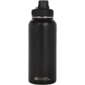 Mountain Warehouse 1L vattenflaska (Svart)