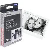 Fujifilm Instax Wide Monochrome - Svartvit film för snabbframkallning - instax Wide - ISO 800 - 10 exponeringar