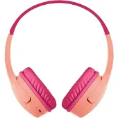 Belkin SoundForm Mini On-ear headset Sladd Stereo Rosa Volymbegränsning Barn