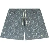 Emporio Armani för män. EM000583_AF20667 Logo baddräkt grön (XL), Strandkläder, Polyester
