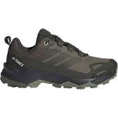 Adidas - Vandringsskor dam - Terrex Skychaser Ax5 GTX W Olive Strata/Night Cargo/Tent Green för Unisex - Storlek 5,5 UK - Brun