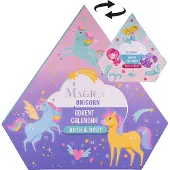 Accentra adventskalender MAGICAL UNICORN & MERMAID, 24 kosmetiska överraskningar