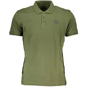 Gianmarco Venturi Verde Bomull Polo för Män
