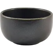 Genware Cinder Svart Rund Skål 12,5cm - Terra
