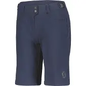 SCOTT - MTB-kläder dam - Trail Flow W/Pad Shorts W Dark Blue för Unisex - Storlek S - Marinblå