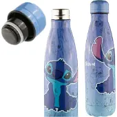 Mtp Products Stitch vattenflaska / termoflaska i rostfritt stål - 500ml - Blå