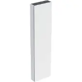 Geberit Högskåp iCon 1 lucka + spegel, vit blank