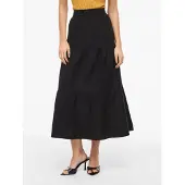 Vila Prisilla Ankle Hög Midja Midi-kjol