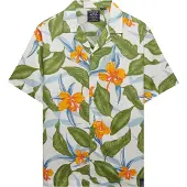 Superdry Hawaiian Print Kortärmad Skjorta