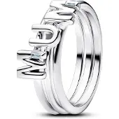 Pandora Moments MUM-ring i silver 194458C01-60