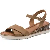Tamaris Sandaler med klack 28116 kvinnor - Beige - 37