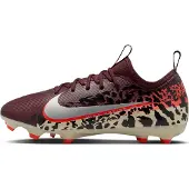 Nike Air Zoom Mercurial Vapor 16 Academy MG United - Röd/Silver/Universal Red/Grå Barn - Multi Ground (MG), storlek 34