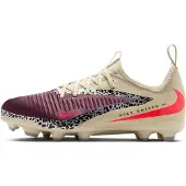 Nike Phantom 6 Academy Low Cut MG United - Röd/Universal Red/Grå Barn - Multi Ground (MG), storlek 36