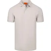 Suitable Polo MEL Piqué Sable Beige Storlek