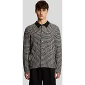 Lyle & Scott Korgvävsstickad Kragtröja