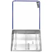Prosperplast Snöstoppsskiva Strongman 60 600x600x1320 mm aluminium