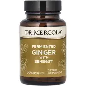 Dr. Mercola , Fermenterad Ingefära med Benegut, 60 Kapslar