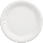 Papstar papperstallrikar pure runda, 200 mm, vit, 100st av 100% nyfiberkartong, livsmedelssäker, komposterbar, - 1 st (11175)