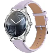 COLMI L28 Smart Watch (silver-lila + lila läderarmband)