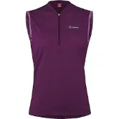 Loeffler Half Zip Plain Ärmlös Cykeltröja