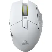 Corsair Scimitar Elite SE - Mus - optisk - 16 knappar - trådlös, kabelansluten - 2.4 GHz, Bluetooth, USB - vit - låda