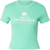 Roxy T-shirt 'BEACH LOVE' pastellgrön / melon / vit