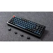 Keychron Q7 - Tangentbord - QMK custom, mechanical, fully assembled - 70% - bakgrundsbelyst - USB-C, USB - QWERTY - Nordisk - tangentbrytare: Gateron G Pro Brown (Hot-swappable) - kolsvart