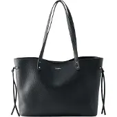Pepe Jeans för kvinnor. PL0300111 Audrey Script Handväska svart (OSFA), Casual, Polyuretan