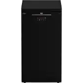 Beko b300 BDFS15021B - Diskmaskin - Fördjupning - bredd: 45 cm - djup: 57 cm - höjd: 82 cm - svart