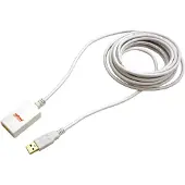 Roline USB-kabel USB 2.0 RJ45-kontakt 5.00 m Vit 12.04.1088