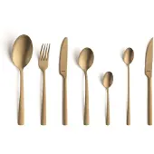 Amefa Manille All You Need 9035 42-piece cutlery set, gold