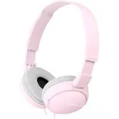 Sony MDR-ZX110 - Hörlurar - fullstorlek - kabelansluten - 3,5 mm kontakt - rosa
