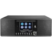 Albrecht Internet-bordsradio DR 895 Internet, DAB+, FM Svart