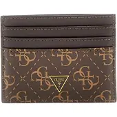 GUESS Vezzola läderkorthållare SMVEZLLEA25 brun unisex