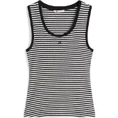 Tommy Hilfiger Topp 'Essential' svart / vit