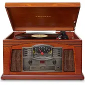 Crosley Musician 8-in-1 Turntable CD Player and Cassette