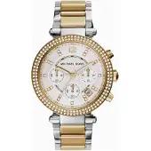 Michael Kors Damklocka - - MK3364 - Kvarts Analog - Silver urtavla - Armband i rostfritt stål