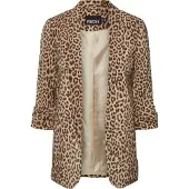 Pieces Boss 3/4 Printed Blazer