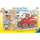 Ravensburger Pussel - 15 Delar - My Grävmaskin - - One Size - Pussel