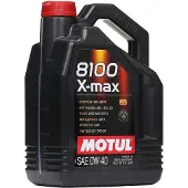 Motul 8100 X-max 0w40 Car 5l Motorolja
